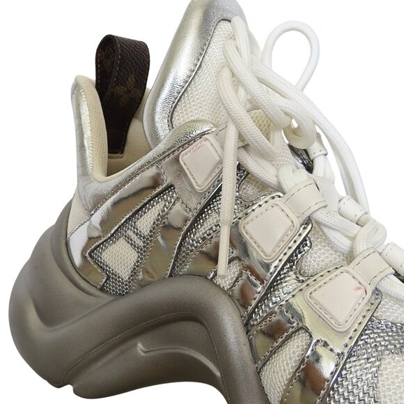Louis Vuitton Archlight Sneakers in Silver – Size 38.5 (Women’s 8) - Picture 5 of 5